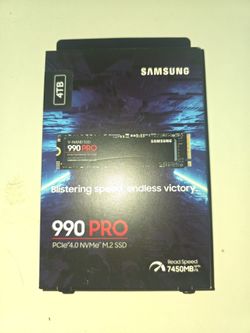 Samsung 990 pro 4tb brand new