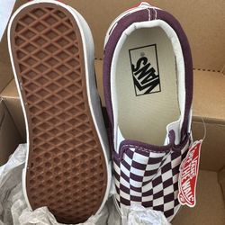BNWT Checkerboard Vans