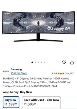 Samsung ultrawide monitor