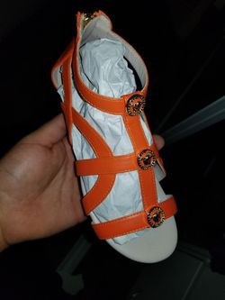Kids brand new Versace sandals for little girl