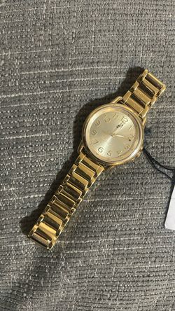 Tommy Hilfiger Gold-Tone Bracelet Watch