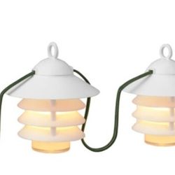 Patio Lights String With 7 Lights 