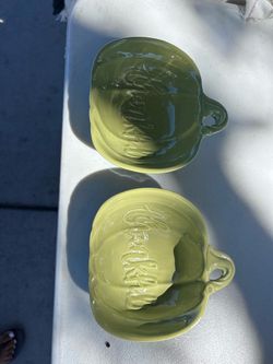 2 PC pumpkin set