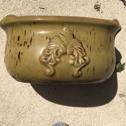 Green Ceramic Planter Thumbnail