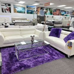 Gorgeous Modern 2piece Sofa And Loveseat On Sale Now (Limited Time)