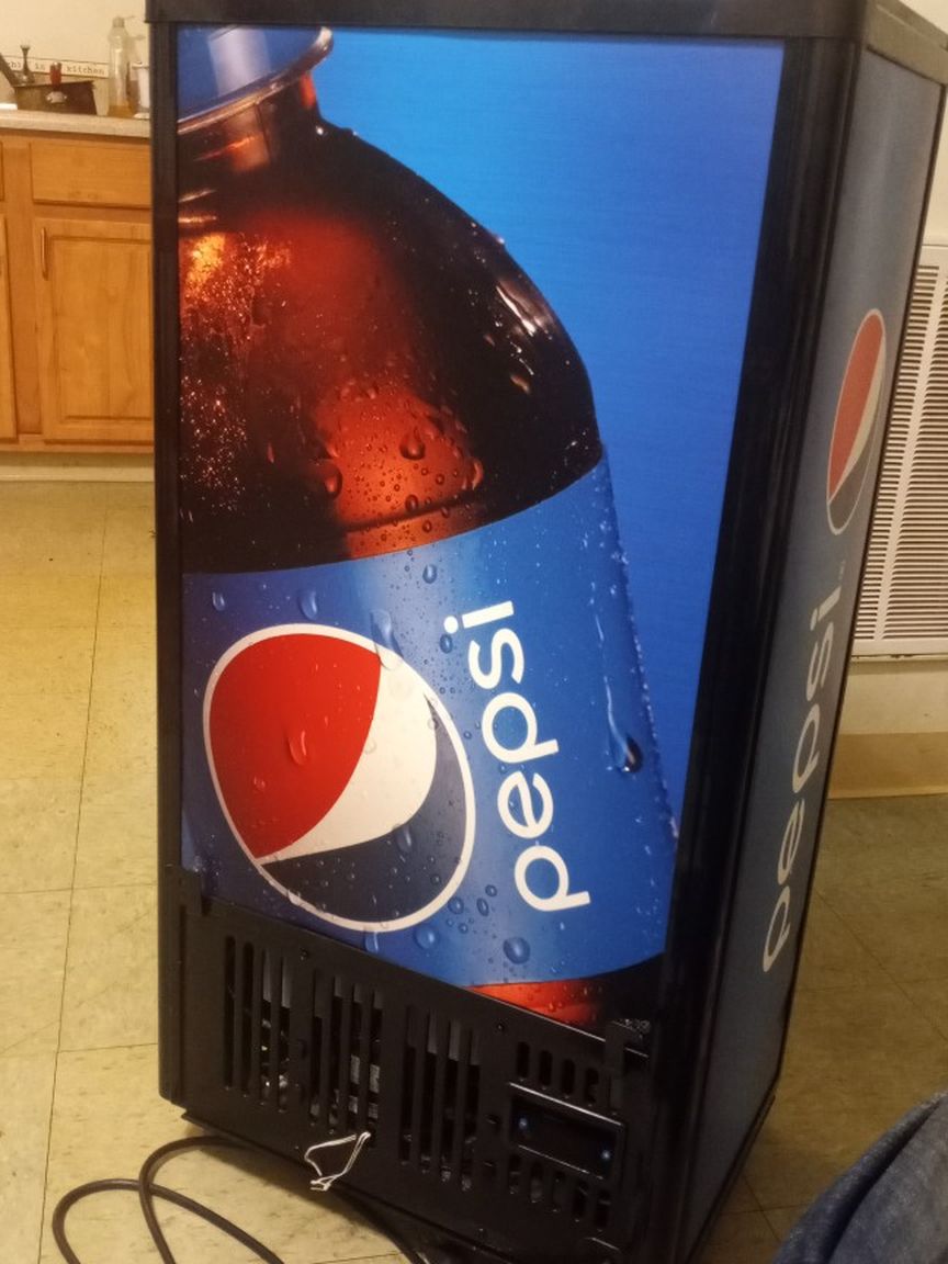 Pepsi Bottle Cooler In Working Condition Like New