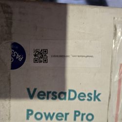 Versa Desk Power Pro NIB NEVER USED