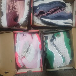 Retro 13 Worn Once Sticker Still On Shoe Logo All Others A Few Times Worn 