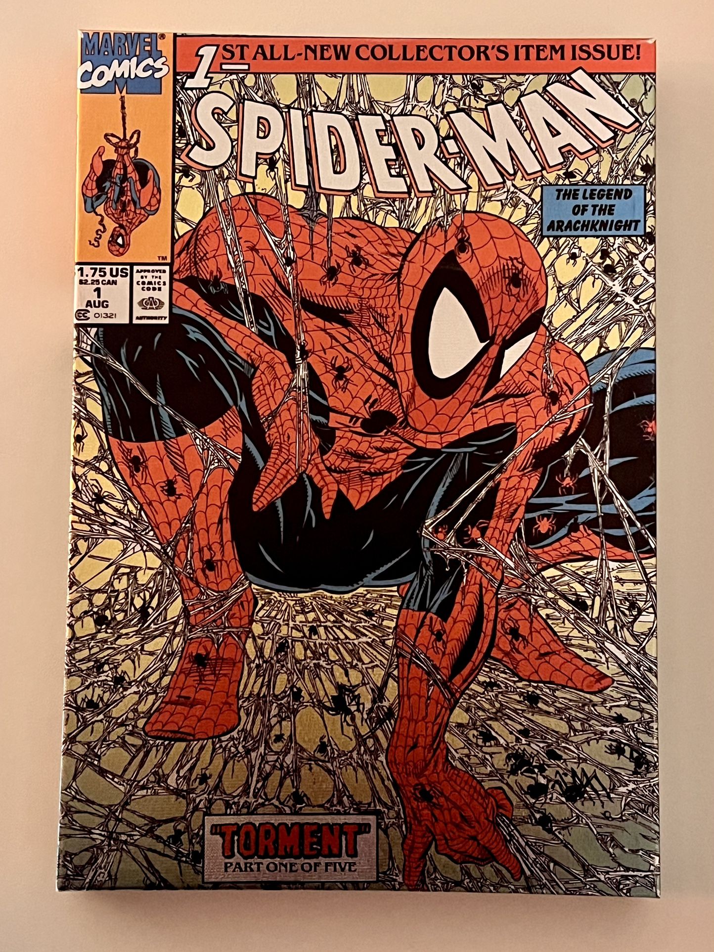 Wall Art Spider-Man Canvas