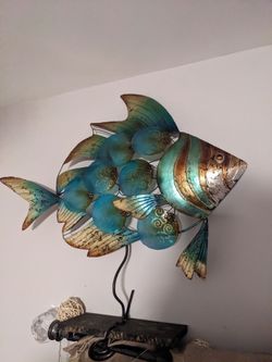 Hard to find Pier 1 fish deco