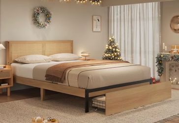 Like New King Bed Frame