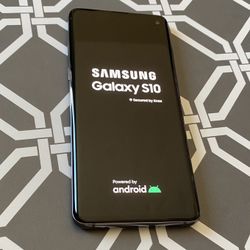 Samsung galaxy s10 128 gb unlocked, sold with store warranty 