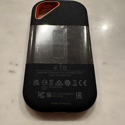 SanDisk Extreme PRO External SSD 4TB