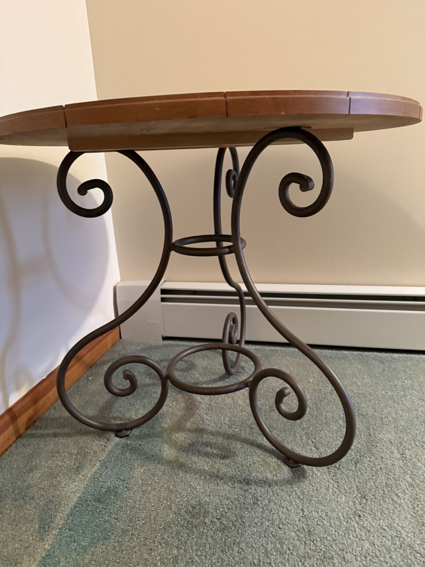 Ethan Allen Pub Style Wood Table