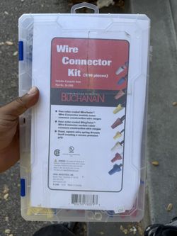 Buchanan Wire Connector Kit – 590 pcs Assorted Sizes