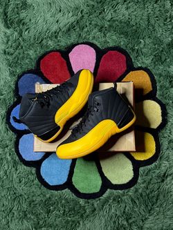 Air Jordan 12 Black University Gold