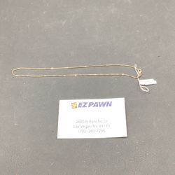 14kt box chain