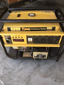 Very good generator, contractors size