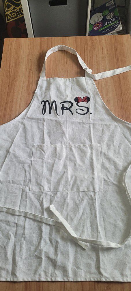 Mr. and Mrs. Mickey And Minnie Apron 