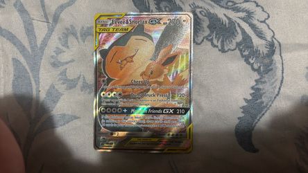 Eevee & Snorlax GX Tag Team Promo SM169