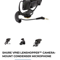 Shure VP 83 Lens Hopper condenser microphone