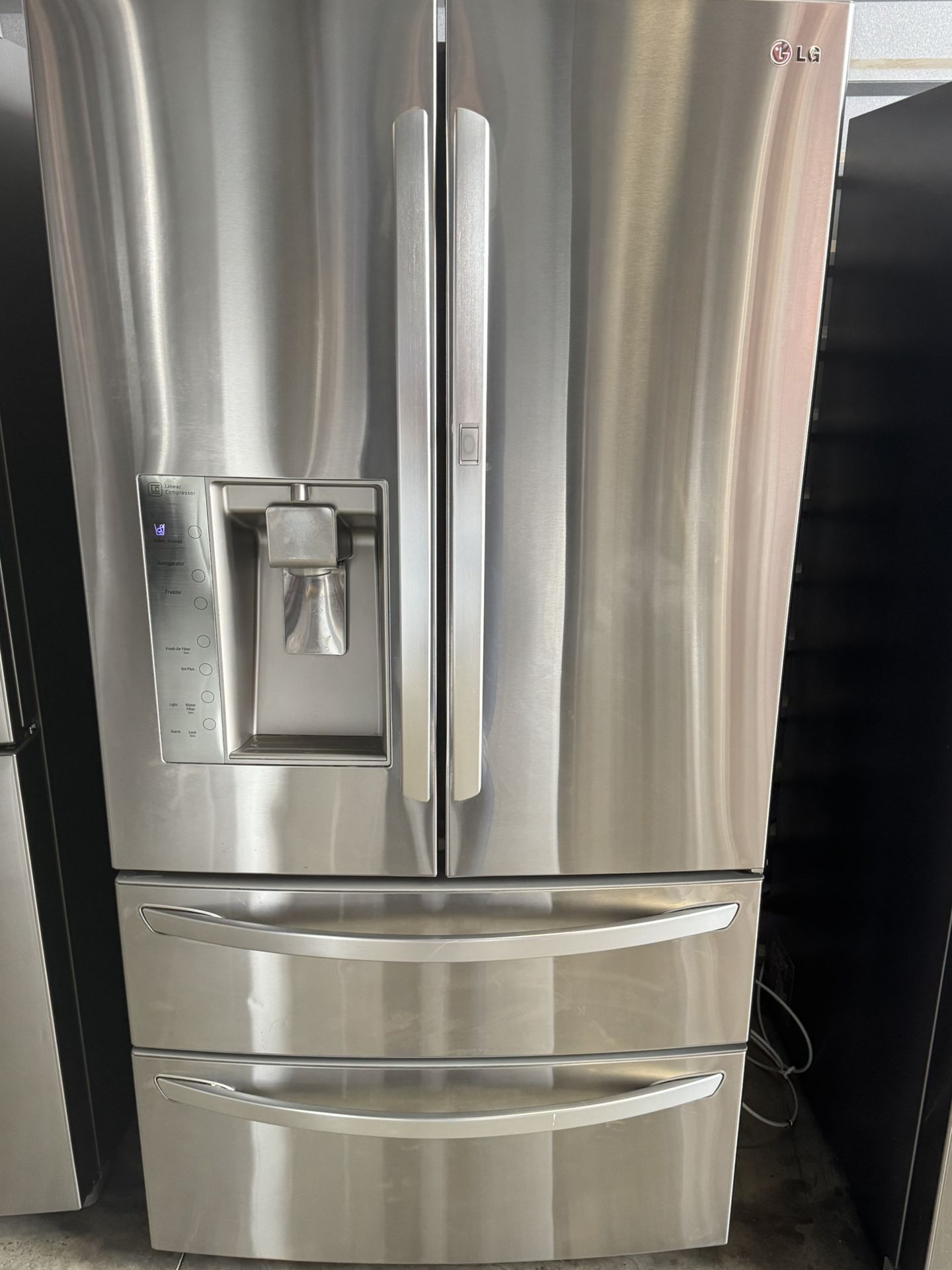 Lg Refrigerator French 4 Door Stainless Steel