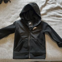 3T Black Nike Fleece Hoodie