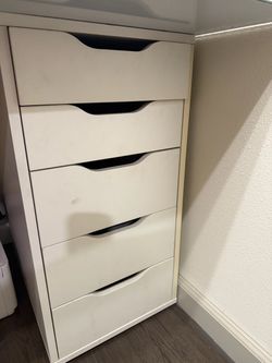 Set of 2 ikea Alex drawers