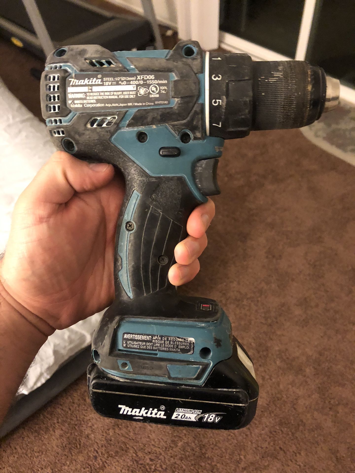 Makita drill and impact