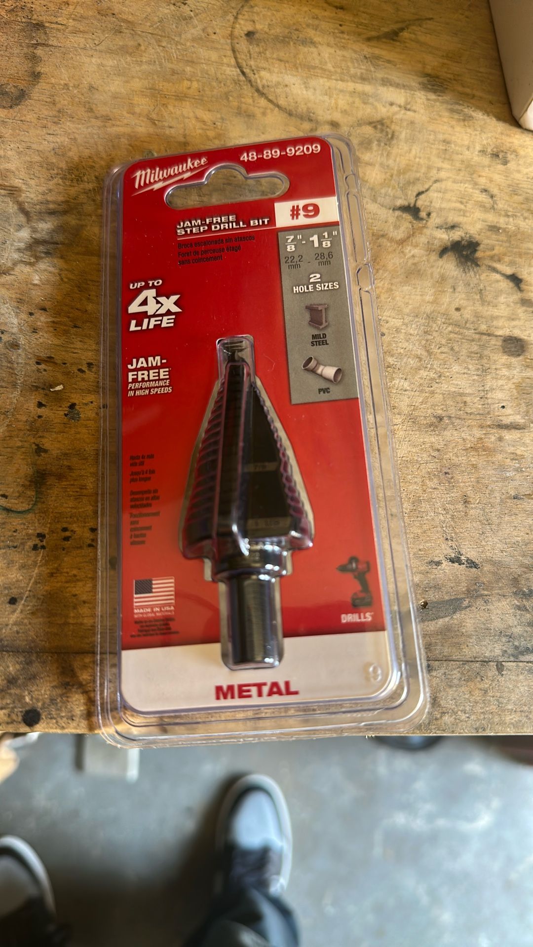 Milwaukee Step Bit (metal)