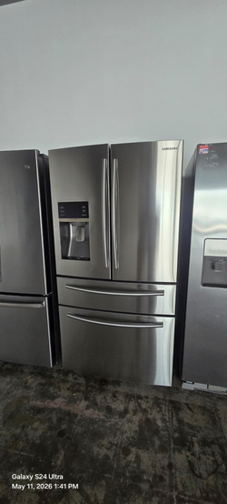 Samsung 4‑Door French Door Fridge – Stainless, Ice & Water