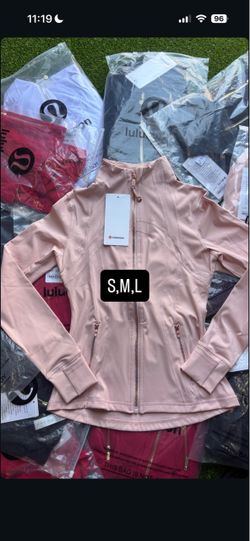 Lululemon Full-Zip Jacket Pink New with Tags