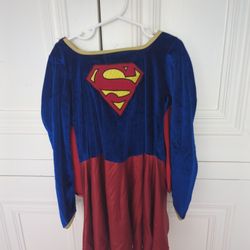 Supergirl Dress Halloween Costume Medium