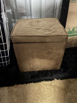Brown Ottoman 