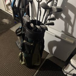 Set Of Golf Clubs