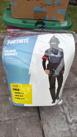 Fortnite Black Knight Costume youth xl