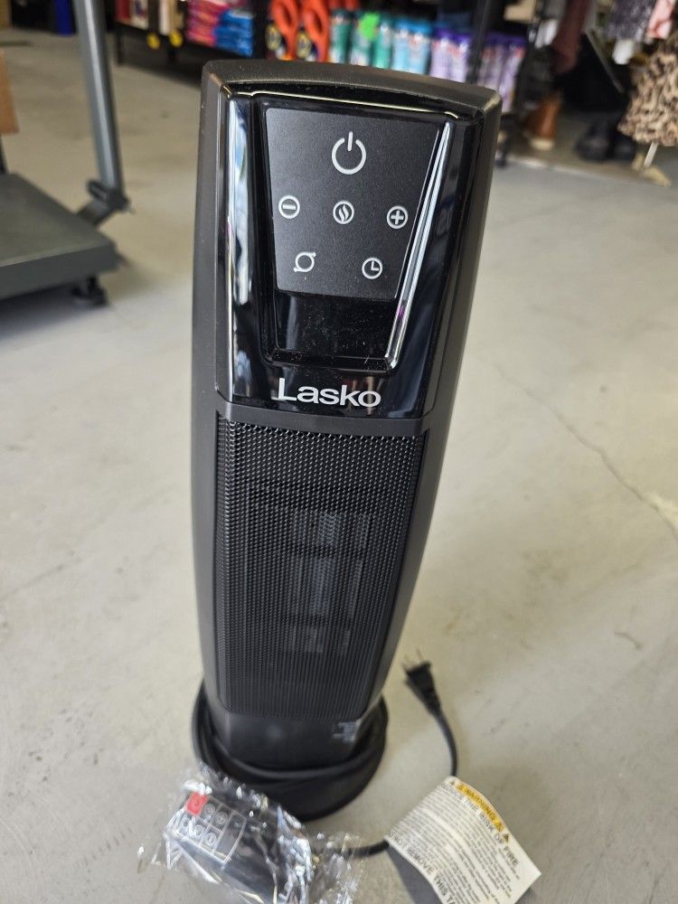 Lasko 1500W Digital Ceramic Tower Space Heater with Remote – Model CT20111