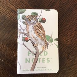 NEW SEALED Field Notes Birds & Trees of N. America Memo Books (3)