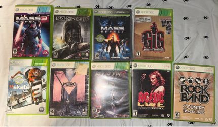 X box 360 games