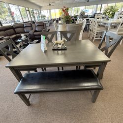 6 Pc Dining Table 
