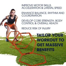 Agility Fitness Hex Rings Set