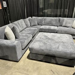 Huge Family Sofa Sectional 🇺🇸 Limited Time Only w/ Free Big Ottoman 🇺🇸