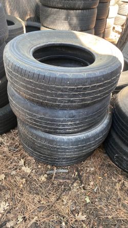 Tires set of 4 fire stone destination to245/75/16