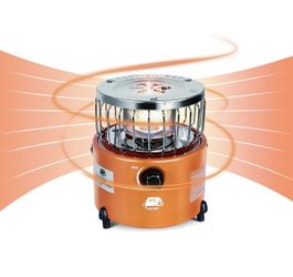 2 in 1 Portable Propane Heater and Stove, Outdoor Camping Liquefied Gas Stove, Ice Fishing Hiking Hunting Survival Emergency Tent Multifunctional Hand