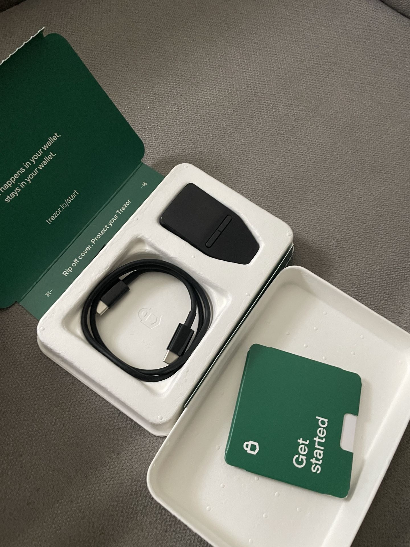 Trezor Safe 3 Crypto Wallet