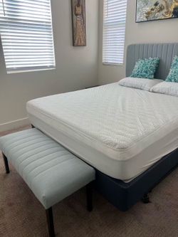 Queen Size Bed - Mattress Included