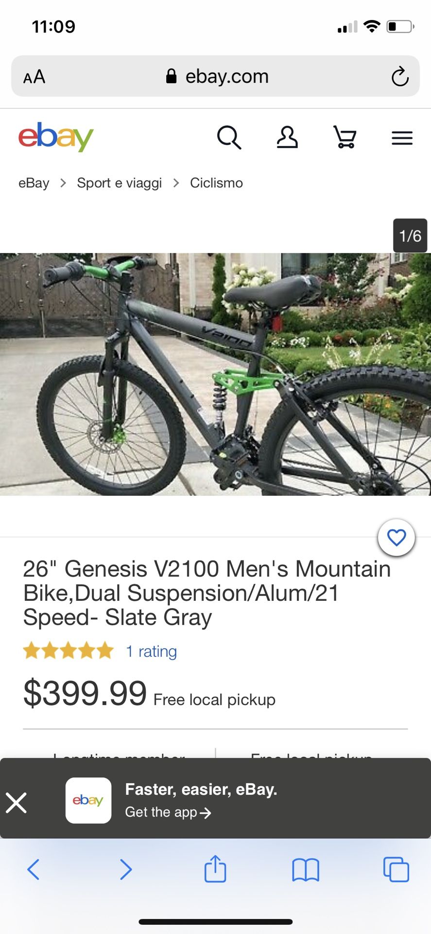 Genesis Mountain Bike