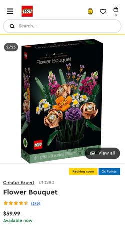 New Lego Flower Set