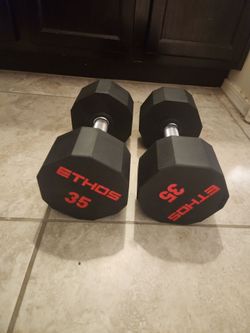 35 lb dumbells