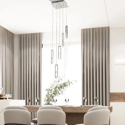 Elysian 5 Light Chandelier Chrome by Finesse Decor BRAND NEW